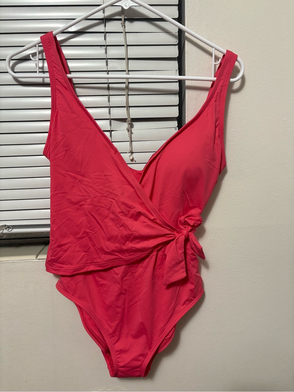 Tommy Bahama One-Piece Swimsuit - Pink Wrap Front Tie